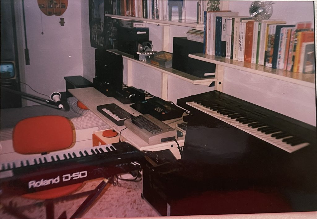 Claudio Passavanti Bedroom Studio Circa 1987