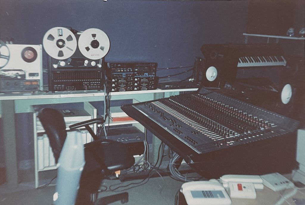 Claudio Passavanti First Recording Studio Job. Rome Circa 1990